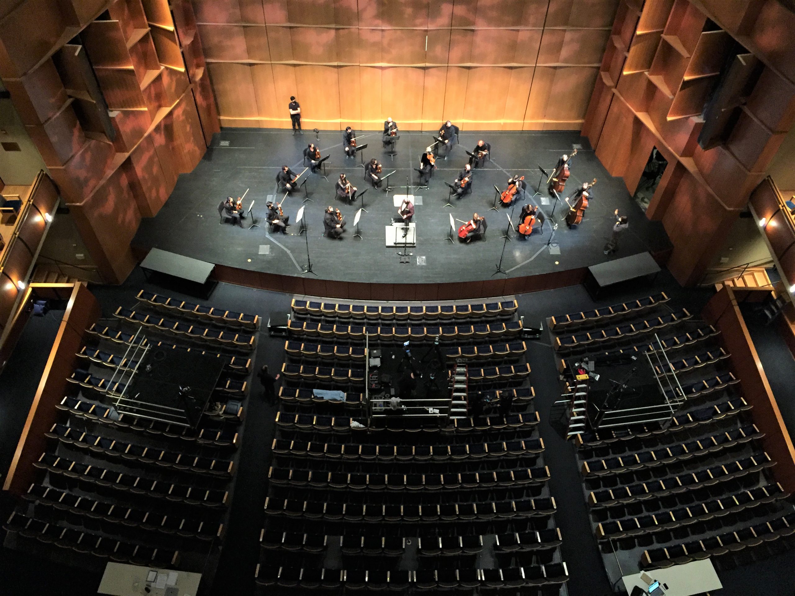 Recording at the Mondavi Center Sacramento Philharmonic & Opera